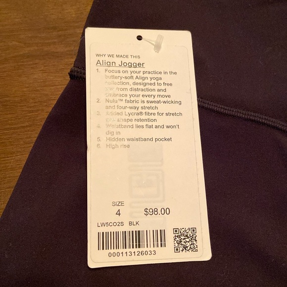 Lululemon🍋Align High Rise Jogger (Full Length) - Picture 6 of 8